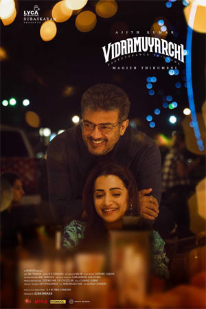 Ajith - Trisha poster release from "Vida Muyarchi"!