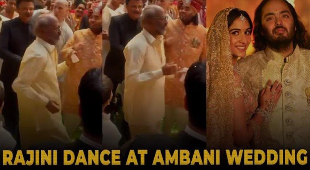 Rajinikanth Dance in Anant Ambani Marriage