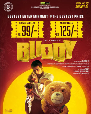 'Buddy' movie ticket prices fixed.. How much?