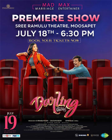 "Darling" with paid premiere show ahead of release