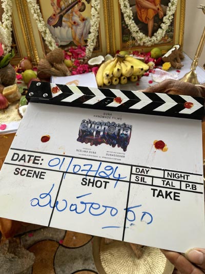 Gunasekhar started shooting for 'Euphoria'