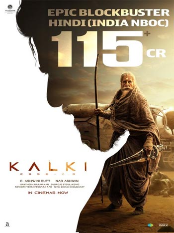 Hindi version of Kalki crossed the hundred crore mark