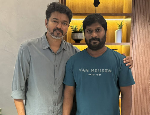 "Maharaja" director thanks hero Vijay!