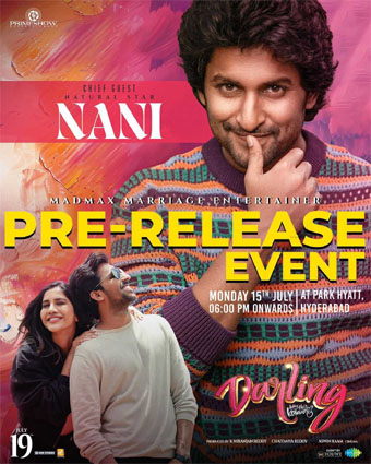 Nani is the hero of the pre-release event of “Darling”!