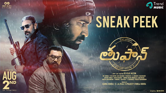 Vijay Antony's 'Tufaan' Sneak Peek Release!