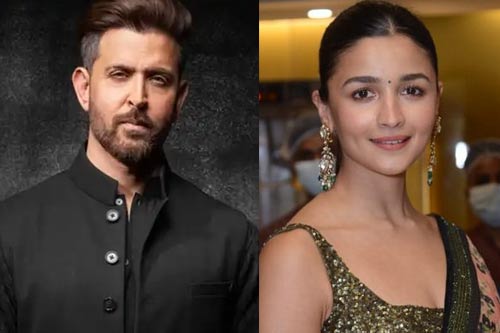 Hrithik as Alia's mentor in 'Alpha'