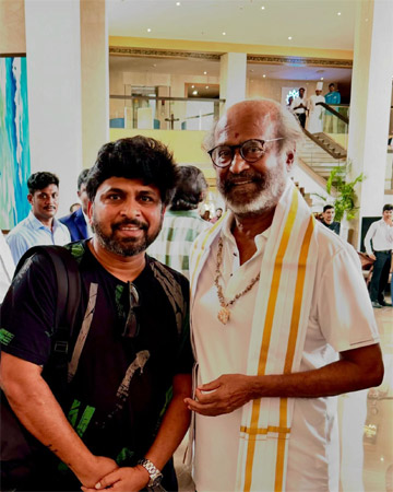 Photo Moment: Siva Nirvana with Superstar Rajinikanth