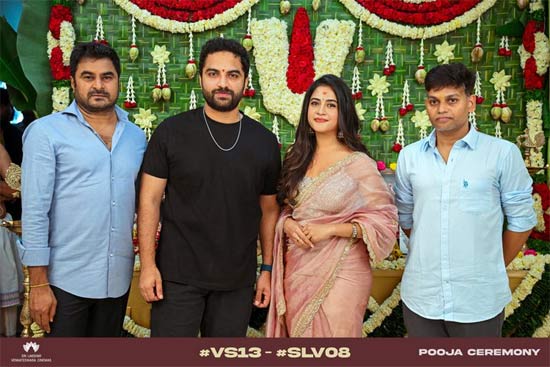 Vishwak Sen's new movie launch with pooja programs