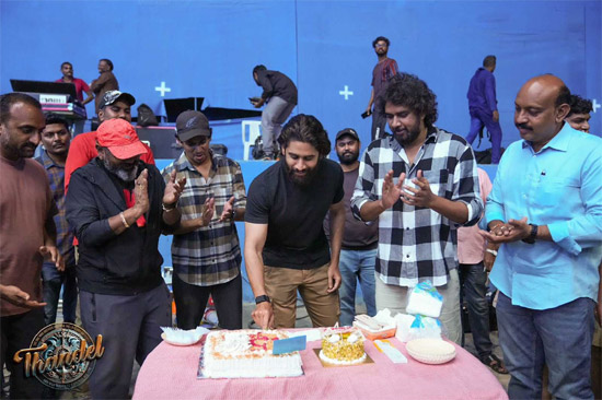 Chaitu completes 15 years in the film industry...Tandel Team Celebrations!