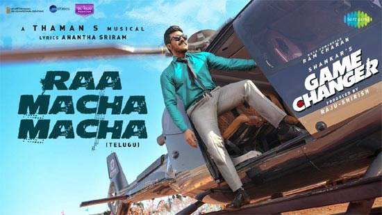 Game Changer: 'Ra Maccha Maccha' Charan riffed!