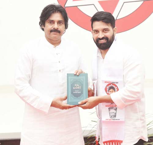 Jana Sena Party shock for Johnny Master