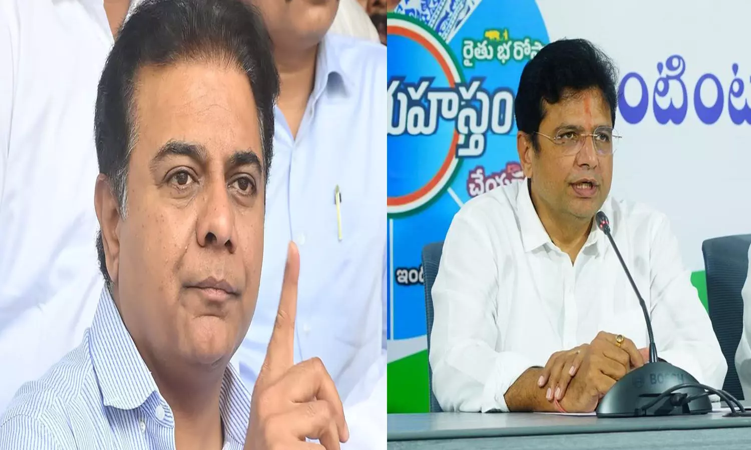 Minister Sridhar Babu seems to be infected by association: KTR