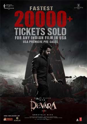 New overseas record with 'Devara' Rampage