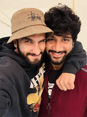 Photo Moment: Prashanth Varma with Ranveer.. Interesting post