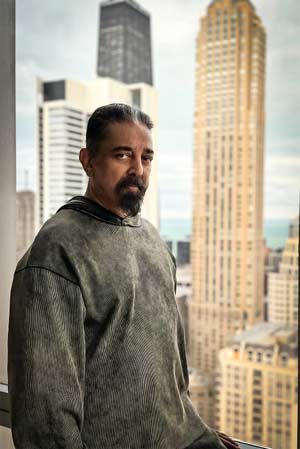 Kamal Haasan in a new look for a new movie