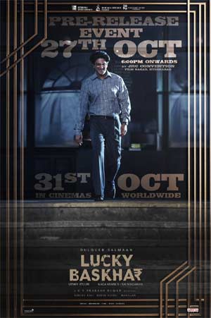 “Lucky Bhaskar” prerelease event date, venue finalised