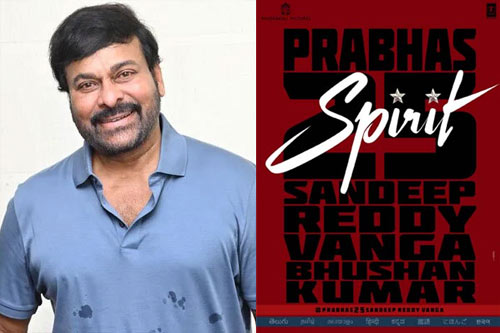 Prabhas 'Spirit' megastar.. is it true?