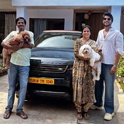 Hero Sandeep Kishan gifted an expensive car to his mother-in-law