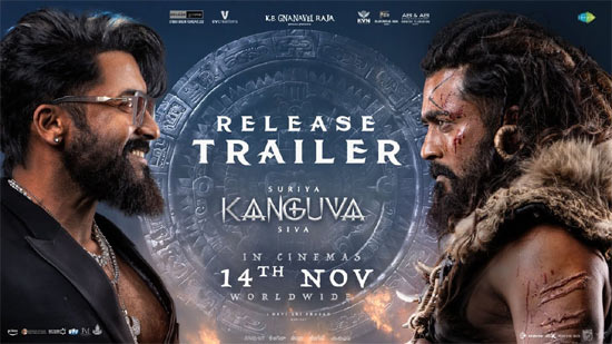 "Kangua" release trailer is promising with huge visuals..