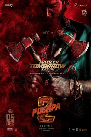 Pushpa-2's new poster says 'Vidhvansam Khayam' with trailer!