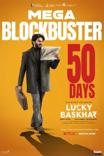 50 days of 'Lucky Bhaskar'.. is also popular in OTT! | Latest Telugu Movie News, Reviews, OTT, OTT Reviews, Ratings