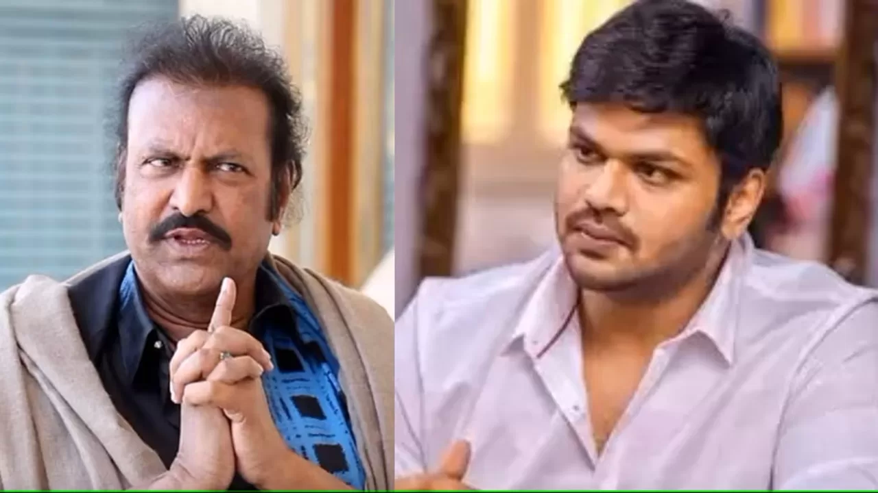 Manchu Mohan Babu who was beaten by Manchu Manoj