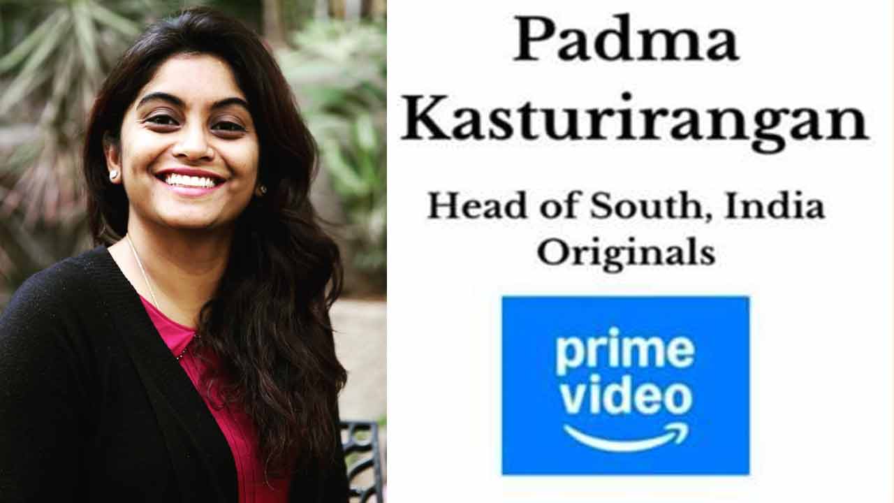 Prime Video: ప్రైమ్ వీడియో సౌత్ హెడ్ గా పద్మ కస్తూరిరంగన్