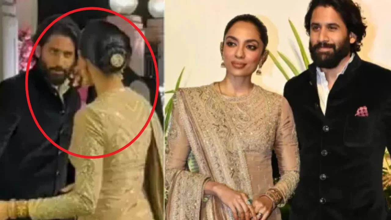 Sobhita: Just 10 days after marriage, Sobhita quarreled with her husband.. See how she scolded him in public?..? - PakkaFilmy