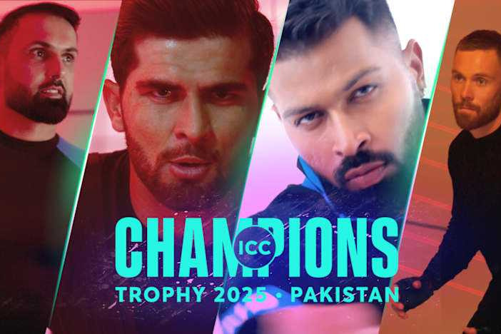 High-energy campaign video launched for ICC Men's Champions Trophy 2025