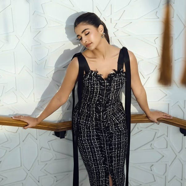 Pooja Hegde Stuns in a Sizzling Black Ensemble