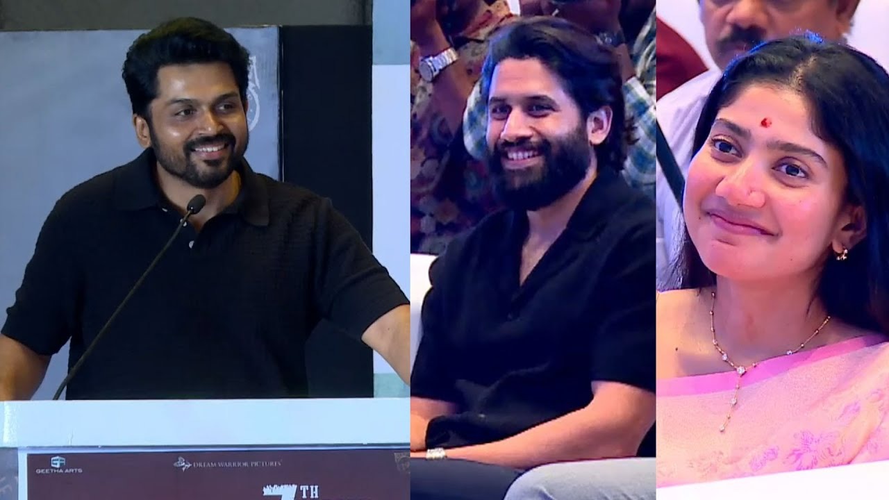 Naga Chaitanya and Sai Pallavi’s Thandel Launched in Chennai; Karthi Praises the Team