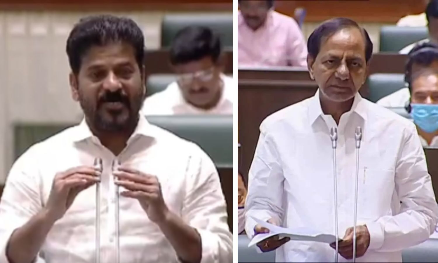 Telangana Assembly Heated Debate Continues