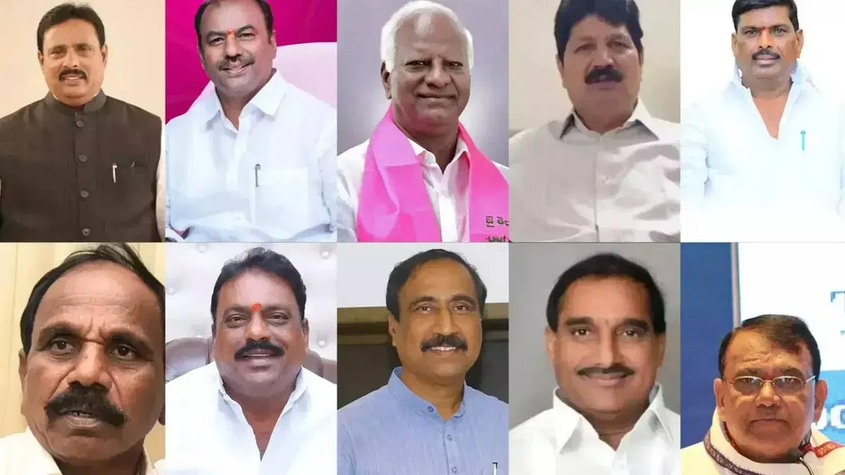 BRS: Supreme Court sensational decision on 10 MLAs who turned party,?