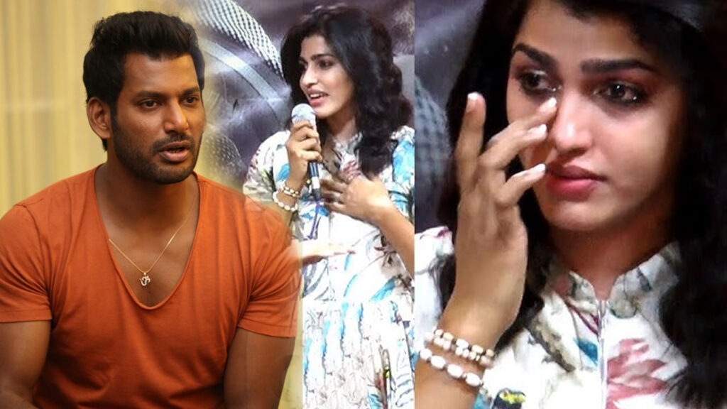 Sai Dhansika Cries on Stage