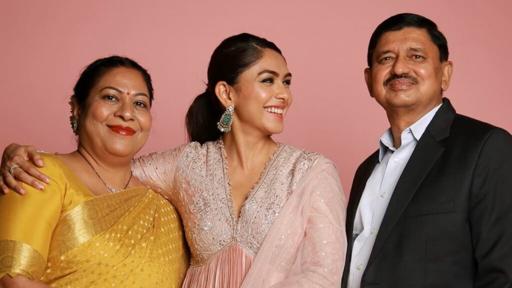 Mrunal Thakur Fires at His Parents
