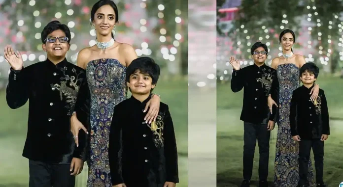 Adorable Photo Moment: Jr NTR’s Little Stars Abhay Ram and Bhargav Ram Light Up the Frame with Mom