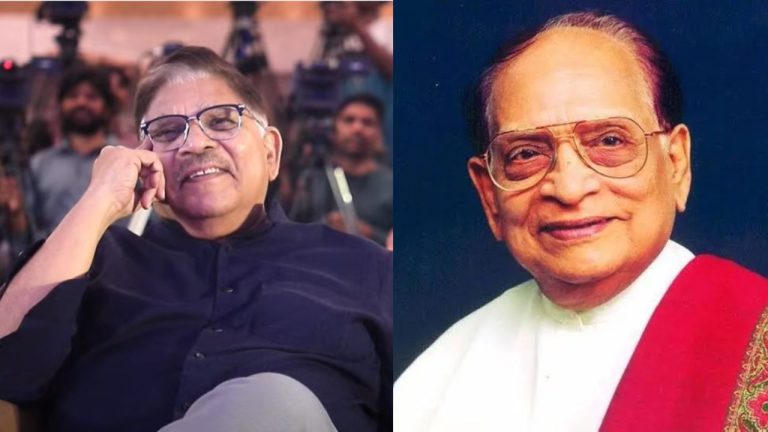 Allu Aravind: Allu Aravind who was kicked by his father.
