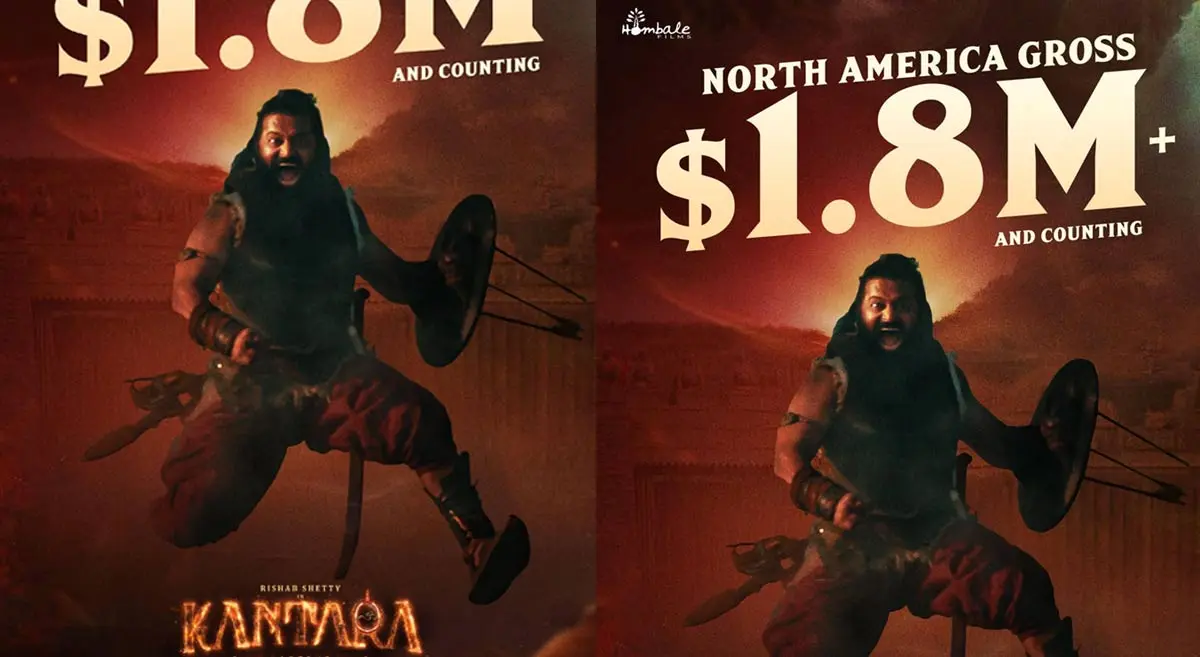 Kantara Chapter 1 Closing in on $2 Million in North America