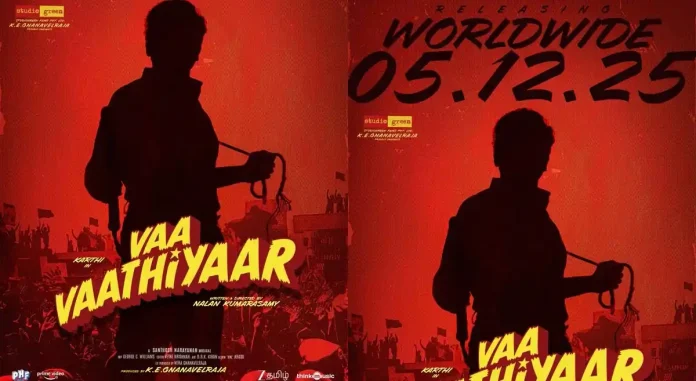 Karthi & Krithi Shetty’s Vaa Vaathiyaar locks its release date Karthi & Krithi Shetty’s Vaa Vaathiyaar locks its release date