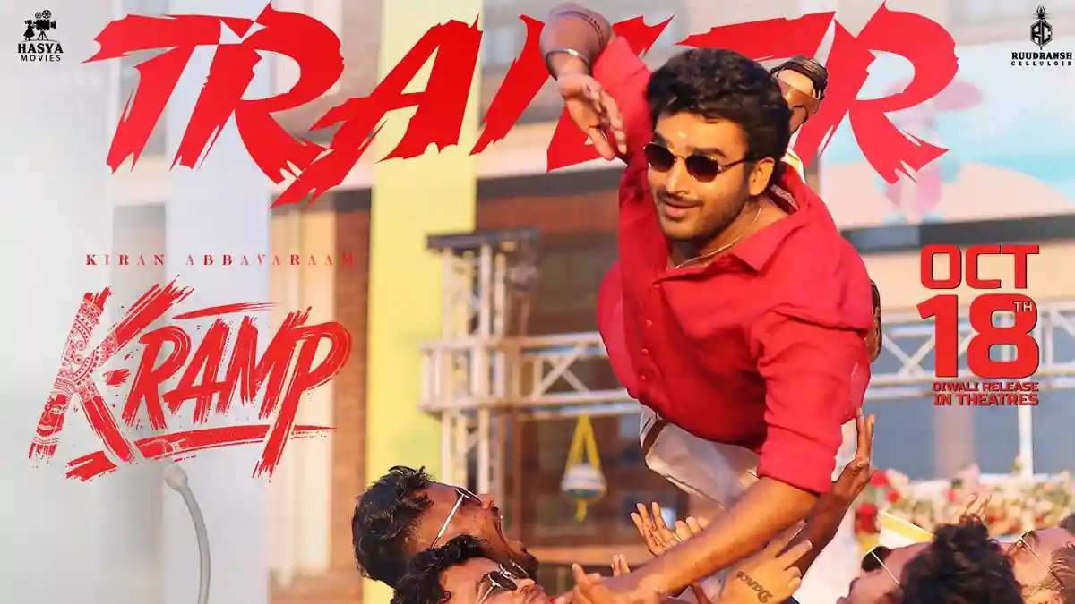 Kiran Abbavaram’s K-Ramp trailer: Non-stop entertainment