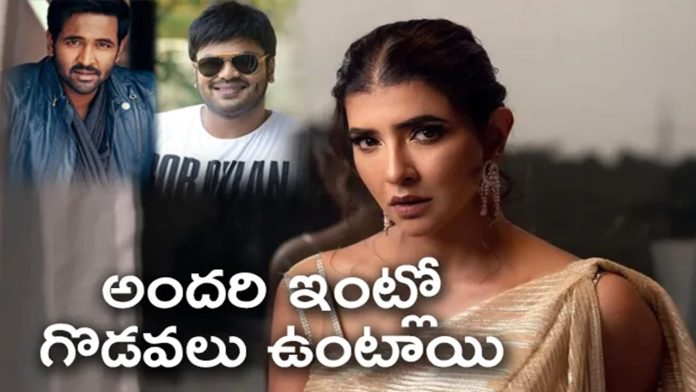 Manchu Lakshmi: Manuch Vishnu quarrels.. Manchu Lakshmi curses saying that Manchu Lakshmi curses them saying they will be destroyed