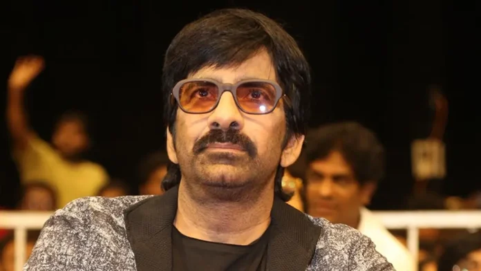 Ravi Teja at Mass Jathara