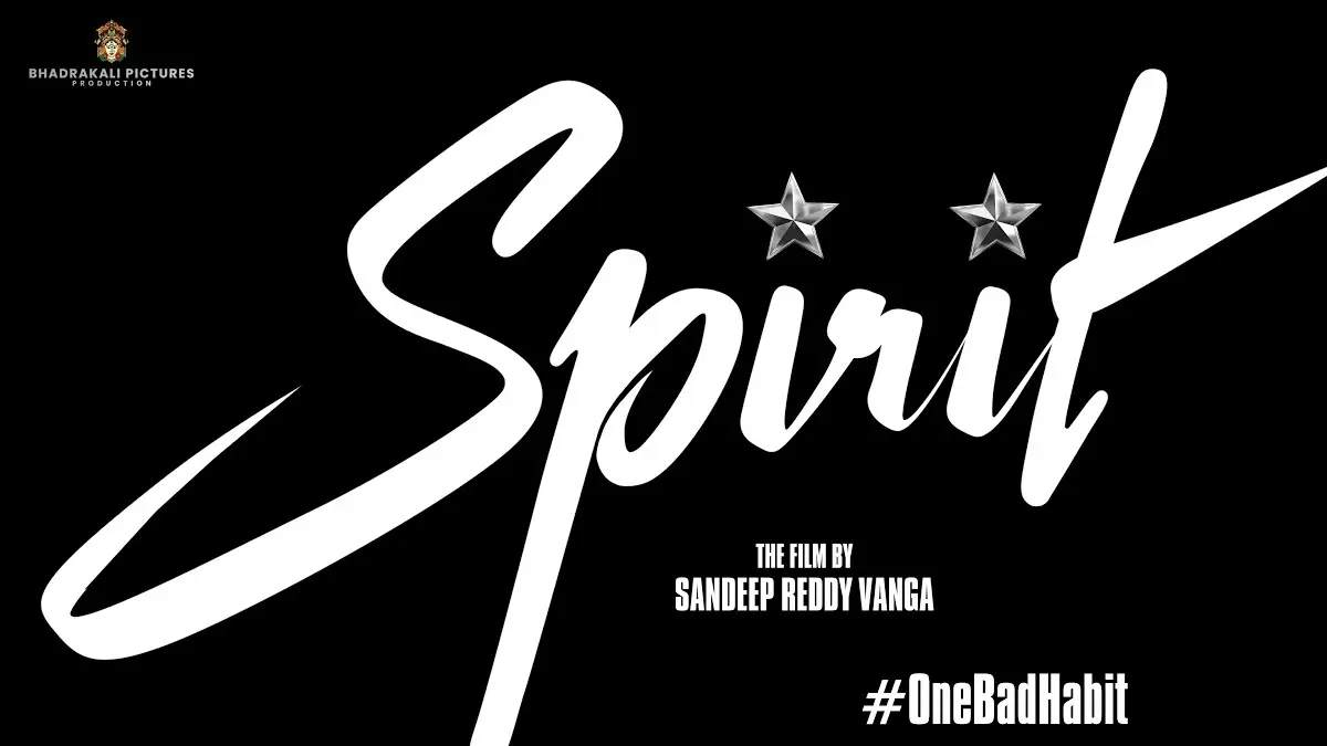 Spirit: Sandeep Reddy Vanga drops the best birthday gift for Prabhas with an intriguing video