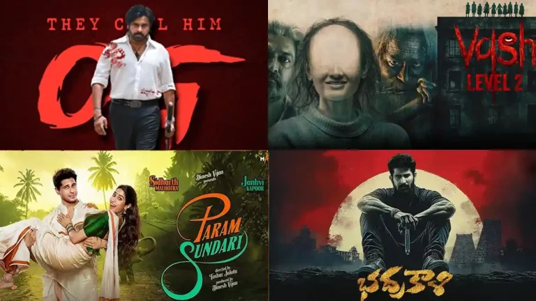 Theatres go uninteresting, OTT booms with OG, Param Sundari, Vash Level 2 & more new releases streaming