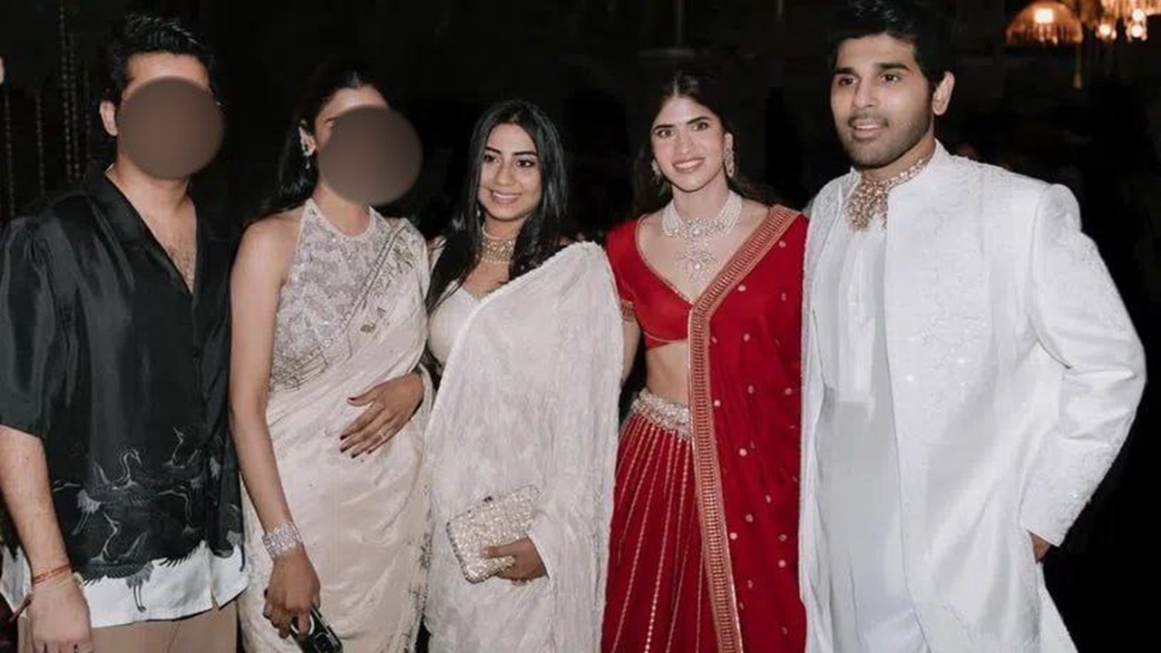 Is Allu Sirish fiancée a relative of that star hero