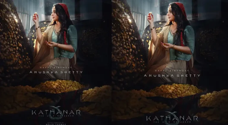 Anushka Shetty’s endearing look from Kathanar revealed Anushka Shetty’s endearing look from Kathanar revealed