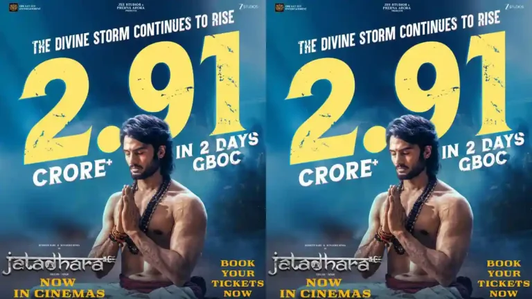 Jatadhara 2-Day Worldwide Collections Are Here Jatadhara 2-Day Worldwide Collections Are Here