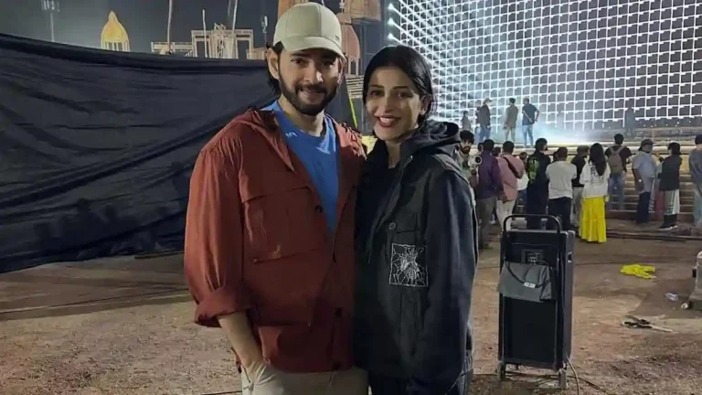 Photo Second: Shruti Haasan’s candid capture with Mahesh Babu from Varanasi event prep Photo Second: Shruti Haasan’s candid capture with Mahesh Babu from Varanasi event prep