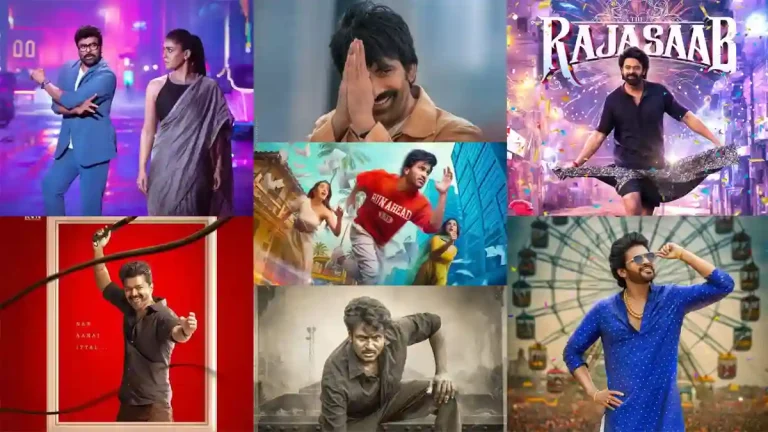 Sankranthi 2026: 7 Telugu Releases Gear Up for a Strong Box Office Clash Sankranthi 2026: 7 Telugu Releases Gear Up for a Strong Box Office Clash