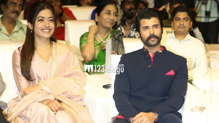 Viral Second: Vijay Deverakonda’s Kiss on Rashmika’s Hand Steals the Spotlight at The Girlfriend Success Party Viral Second: Vijay Deverakonda’s Kiss on Rashmika’s Hand Steals the Spotlight at The Girlfriend Success Party